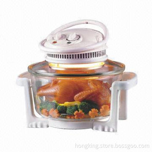 Turbo Convection Oven with 60-minute Timer and Saves Up to 80% Energy, 1,200 to 1,400W Power